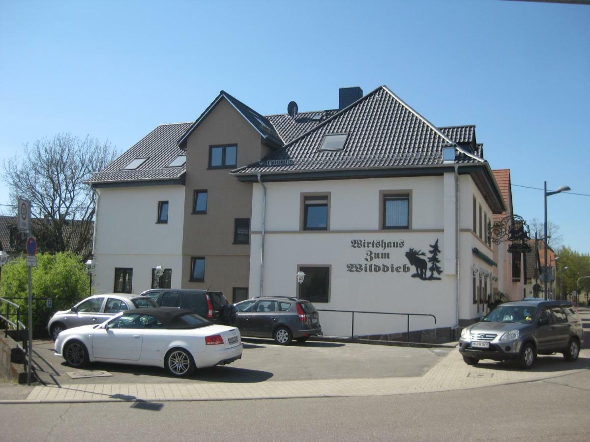 Wirtshaus zum Wilddieb Bad Rappenau Exterior foto